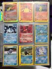 Huge Pokemon Card Lot Collection Binder, Vintage, Holo, Rare, Fire And Water Lot