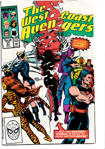 The West Coast Avengers #37 1988 Marvel Comics
