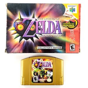Legend of Zelda: Majora's Mask (Nintendo 64) Authentic Non Holo w/ Box **READ**