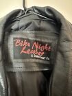 Men's Leather Jacket 3xl Bike Night Leather NEAR PERFECT CONDITION