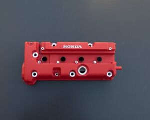 Honda K SERIES K24 K20 type r civic rsx valve cover PowderCoated JDM WRINKLE RED (For: Acura RSX)