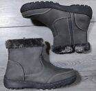 Khombu Boots Womens Size 8 Winter Memory Foam Warm All Weather Rain Snow Shoe