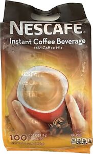 Korean Nescafe Mild Instant Coffee Mix 100 Sticks (Pack of 1)