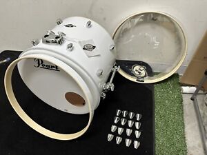 PEARL EXPORT EXX 20” x 16” BASS DRUM PURE WHITE BRAND NEW