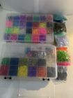 🌈🌈Rainbow Loom Large Lot! Rubber Bands, Charms, Looms, Clips, & Tools
