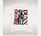 Vintage 1993 Brooks and Dunn Stampede Tour Country Music White T-Shirt