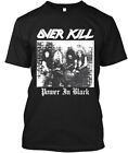 Limited New Overkill Power in Black American Thrash Metal Band T-Shirt S-4XL