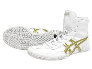 ASICS Wrestling Shoes 1083A001 White/Gold(White) EX-EO(TWR900) Successor