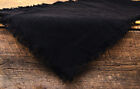 Primitive 100% Soft Cotton BLACK Burlap Table Runner -- 13