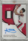 2018-19 Panini Immaculate Anfernee Simons Rookie RPA Red Patch Auto /25