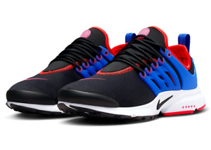 Nike Air Presto (Womens Size 11) Shoes DZ4406 001 Black Hyper Pink Racer Blue
