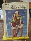 Vtg Simplicity 7734 Disney Daisy Duck costume Pattern Childs sz 2-4 UNCUT