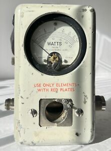 Vintage Bird Model 440 Watts 50 OHMS Thruline RF Portable Power Wattmeter