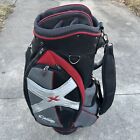 Callaway X Series 10-Way Golf Cart Staff Bag w/ Strap- Black & Red