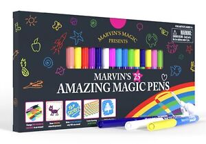 Marvin's Magic - 25 Amazing Magic Pens | Colored Pens | Art Supplies for Kids