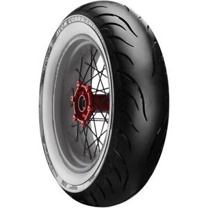 Avon Tyres 638165 fits Cobra™ Chrome AV92 Rear Tire - 140/90B16 - White Wall