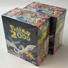 LOT of (2) 2000 Topps Pokemon The Movie 2000 Box Sealed