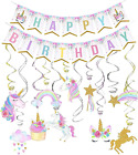 Unicorn Birthday Decorations, Sunicorn Party Decorations, Unicorn Party Supplies