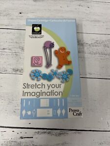 New ListingCricut Cartridge STRETCH YOUR IMAGINATION  Complete Link Status Unknown