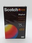 VINTAGE Scotch DCC 75 Min Blank Digital Compact Audio Cassette Tape NEW SEALED