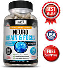 Neuro Brain & Focus 60ct, Healthy Memory Function, Clarity Nootropic Supplement