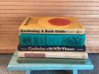 Lot Of  Vtg 5 Gardening Books - 10,000 Garden Questions, Flowers Of The world