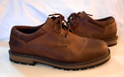 Dunham Byrne Brown Leather Oxford Waterproof Men's Size 8.5 4E