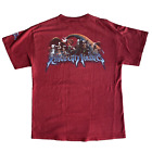 VTG Kingdom Hearts Halloween Town Red T-Shirt Sz Medium Disney Video Game Promo