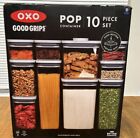 OXO Good Grips POP Food Storage Container Set - 10-Piece -Open Box new otherR176