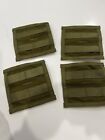 x4  Eagle Allied Industries Horizontal Pouch Adapter MOLLE Khaki SFLCS