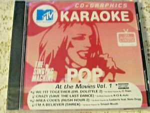 The Singing Machine Karaoke Pop CD 