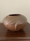 Van Briggle Pottery Vase/Bowl Leaf Pattern 5 X 8