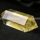 CITRINE CRYSTAL NATURAL DOUBLE TERMINATED GEMSTONE PENCIL HEALING PEN YELLOW GEM