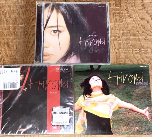 Hiromi Spiral Super Audio CD SACD Hybrid Multichannel Hiromi Lot of 3