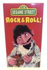 Sesame Street: Rock & Roll VHS 1996 Rare Red Sleeve CTW Jim Henson VG++