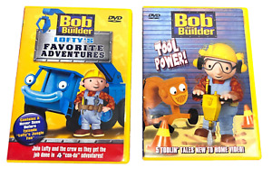 Bob the Builder - Tool Power, Lofty's Favorite Adventures Lot of 2 DVD