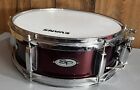 SP By Pearl Junior 12 x 5 Snare Drum, Red Wine Evans Snare Head. Nice Snare Drum