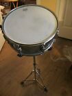 Vintage Remo Weather king Concert drum snare percussion 14X6.5 with Stand