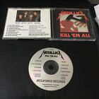 Metallica kill em all Original 1983 Megaforce Records 1st Pressing Cd!Super Rare