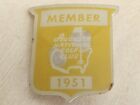 1951 Augusta National Golf Club Member Pin ANGC Golf Badge RARE