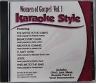 Women of Gospel Volume 1 Christian Karaoke Style NEW CD+G Daywind 6 Songs