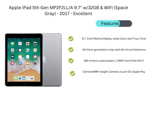 Apple iPad 5th Gen MP2F2LL/A 9.7