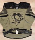 NWOT Adidas Pittsburgh Penguins MiC Military Appreciation Practice Jersey Sz 56