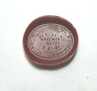 Antique Railway wax Company seal stamp Derbyshire Staffordshire Worcestershire