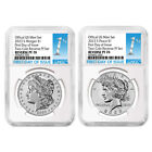 2023-S Reverse Proof $1 Morgan and Peace Dollar 2pc Set NGC PF70 FDI First Label