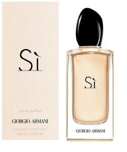 Armani Si by Giorgio Armani 3.4 fl oz Spray Eau De Parfum For Women New & Sealed
