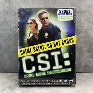 CSI: Crime Scene Investigation - Complete Third Season 3 6-DVD Set NEW! SEALED!