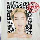 LAST CHANCE! Miley Cyrus Bangerz 2014 Tour White T-Shirt S-5XL