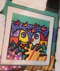 Britto Limited Edition 3D Serigraph DEEP DOWN 2018 Numbered Signed Art