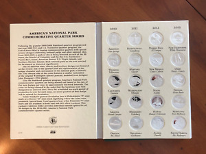 2010-2021 S Proof Silver State ATB Parks Quarter Set-56 Coins-11 Yrs. Storage